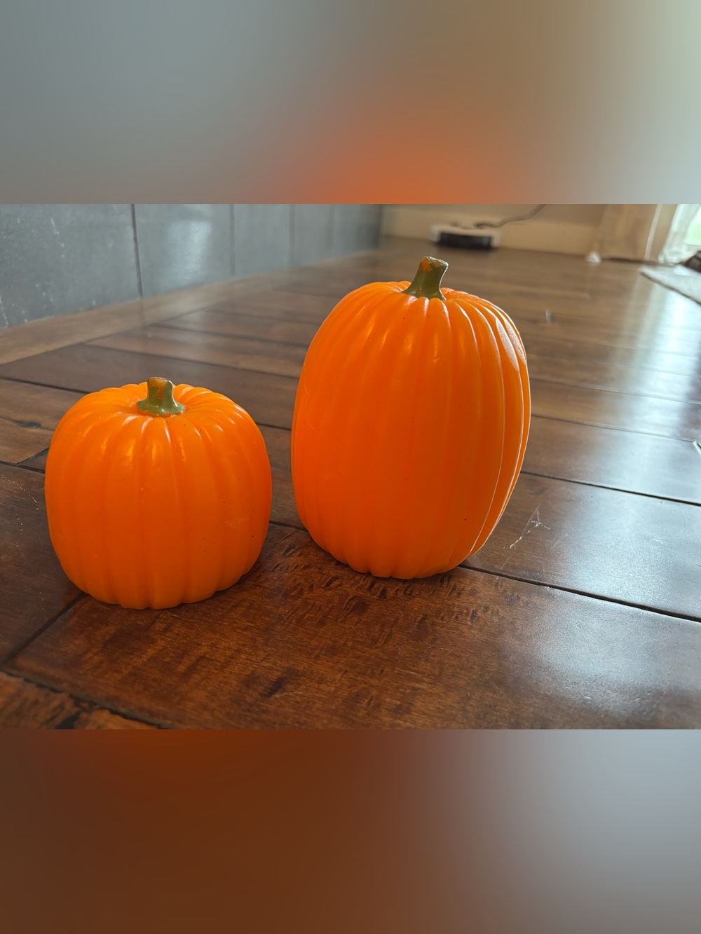 Pottery Barn Kids Pumpkin Wax Candles